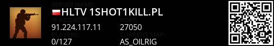 HLTV @ 1shot1kill.pl Live Banner 1