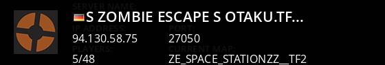 ▟█▙ ZOMBIE ESCAPE ▟█ Otaku.TF █▙           ▟▙ Live Banner 1