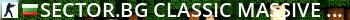 SECTOR.BG Classic MASSIVE #1 18+ [HLstatsX] Live Banner 2