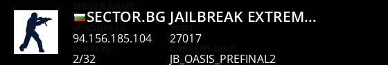SECTOR.BG JailBreak Extreme [SHOP][VIP SKINS][DAYS] Live Banner 1