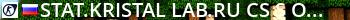 STAT.KRISTAL-LAB.RU | CS:S Only DD2 DM C4 Live Banner 2