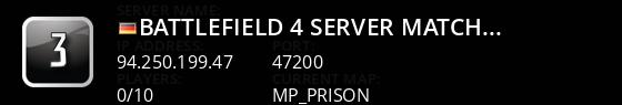 Battlefield 4 Server matchmaking Live Banner 1