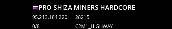 [PRO] SHIZA MINERS [HARDCORE] Live Banner 1