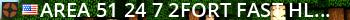 Area 51 24/7 2Fort | Fast | HLstatsX Live Banner 2