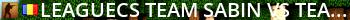 LEAGUECS | team_sabin vs team_-no_mercy Live Banner 2