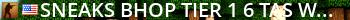 sneaKs Bhop Tier 1-6 !TAS|!ws|!knife|!gloves|Styles|Store Live Banner 2