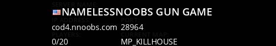 NamelessNoobs Gun Game Live Banner 1