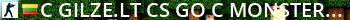« GILZE.LT » CS:GO « Monster Energy » Live Banner 2