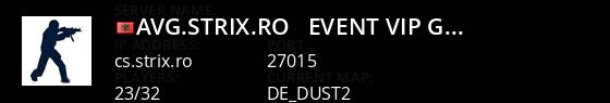 -=[AVG.STRIX.RO]=- EVENT VIP-GOLD FREE 20.00/08.00 Live Banner 1