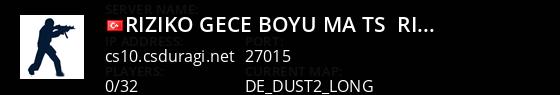Riziko // GECE BOYU MA // TS-> Riziko Live Banner 1
