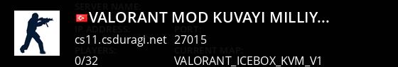  Valorant MOD  Kuvayi Milliye | Yetenek - Skin - Rank  Live Banner 1