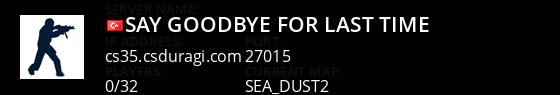 Say goodbye for last time Live Banner 1