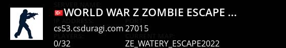 World War'Z | Zombie Escape | [TR] Live Banner 1