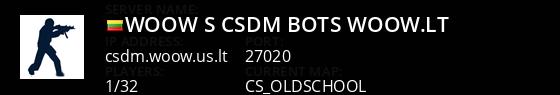 wOOw's [CSDM + BOTS] woow.lt Live Banner 1