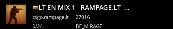[LT/EN] Mix #1 - Rampage.lt - Newest Skins !ranks !vip Live Banner 1