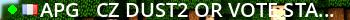 [APG] - CZ dust2 or Vote [Stats|FastDL] Live Banner 2