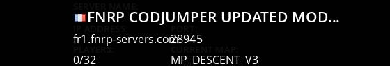 FNRP CodJumper| Updated Mod| Custom Maps Live Banner 1