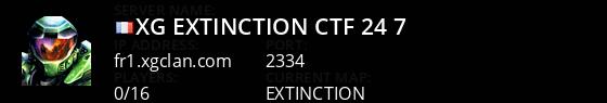 {XG}Extinction CTF [24/7] Live Banner 1