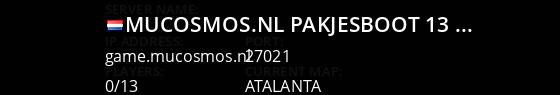 mucosmos.nl Pakjesboot 13 : Steamboats : Votekick disabled Live Banner 1
