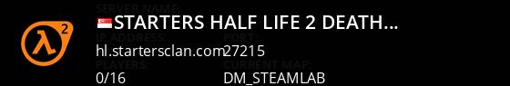 : : Starters : : Half-Life 2: Deathmatch Live Banner 1