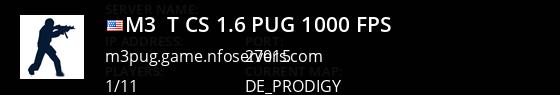 -M3-|t CS 1.6 PUG 1000+FPS Live Banner 1