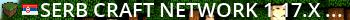 SERB-CRAFT Network (1.17.x - 1.21.x) Live Banner 2