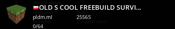 Old's Cool FreeBuild & Survival > 1.9.4 - 1.21.8 < Live Banner 1