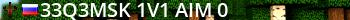   ^^33Q3MSK 1v1(AIM)  ^0 Live Banner 2