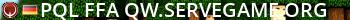 PQL FFA @ qw.servegame.org Live Banner 2