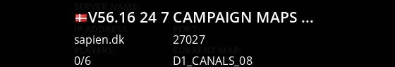 v56.16 | 24/7 Campaign Maps [HL2-EP1-EP2] Live Banner 1