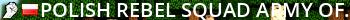 Polish Rebel Squad Army of Five Server Live Banner 2