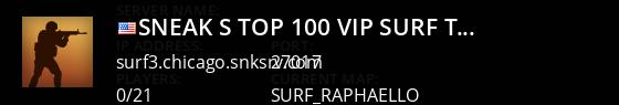 sneaK's Top 100/VIP Surf (Tier 1-6) Live Banner 1