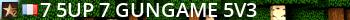 ^7[^5UP^7] GunGame ^5v3 Live Banner 2