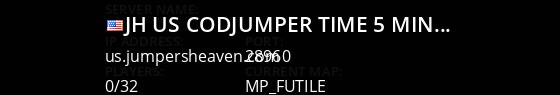 JH [US] CoDJumper | Time: 5 mins Live Banner 1