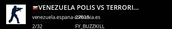 [Venezuela] Polis vs Terroristas Servidor PUBLICO Live Banner 1