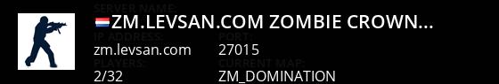 zm.levsan.com | Zombie Crown XP Mode LE v1.0 Live Banner 1