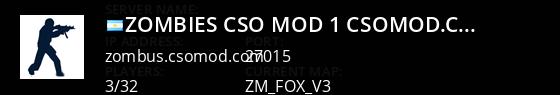 [ZOMBIES]+[CSO MOD] [#1] CSOMOD.COM [since 2012] Live Banner 1